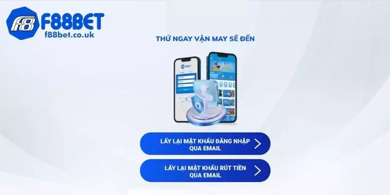 Đổi mật khẩu f88bet