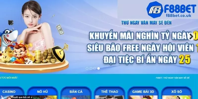 Đổi mật khẩu f88bet